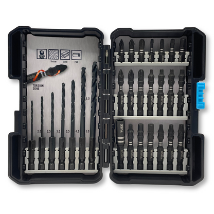 Torsion & Drill Bit Kit 28pc – Tusk Tools AU